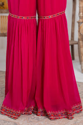 1 Piece Chiffon Gharara (FZ0925)